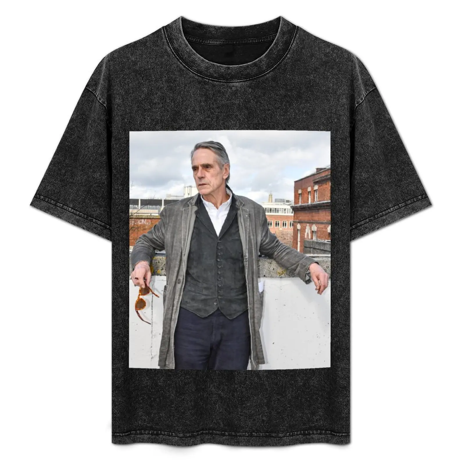

JEREMY IRONS T-Shirt Durable Work Wear T-Shirt