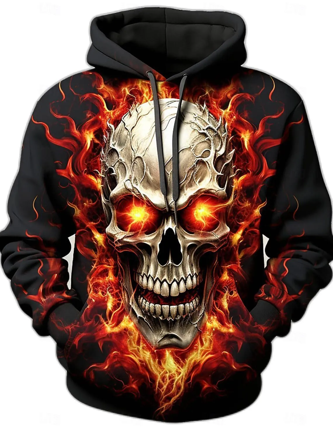 ユニセックスフード付きスウェットシャツ,3Dスカルプリント,快適,カジュアル,日常のファッション,カップル,同じスタイル,カーニバル,男性と女性