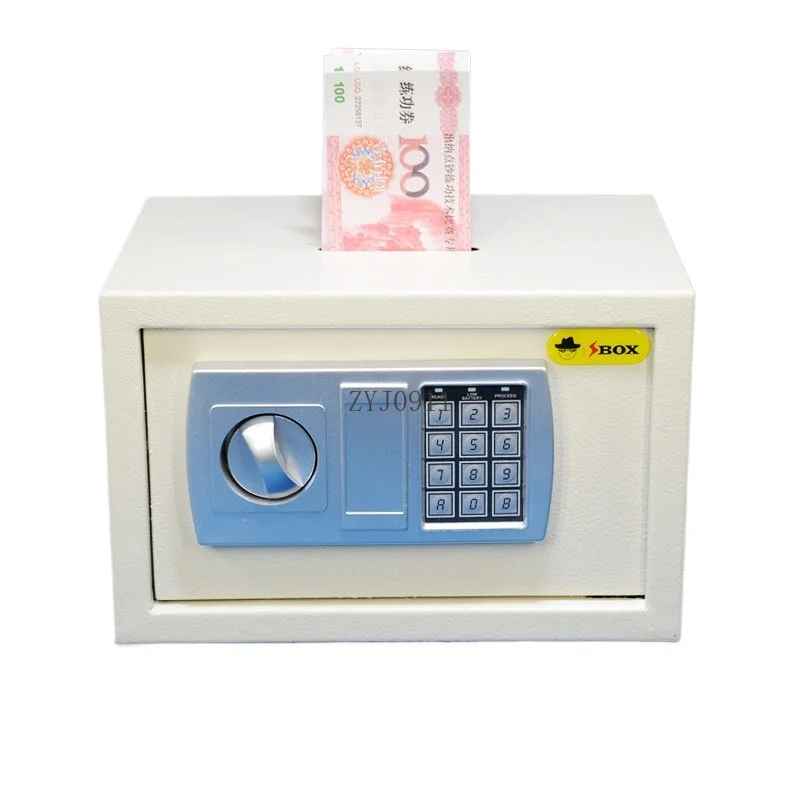 Household small safe creative large cash box piggy bank password safe