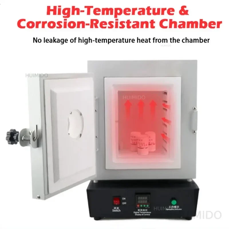 Thermostatic Furnace with Window, Intelligent Control for Investment Casting Jewelry Molds and Metal Melting and Clay 110v/220v