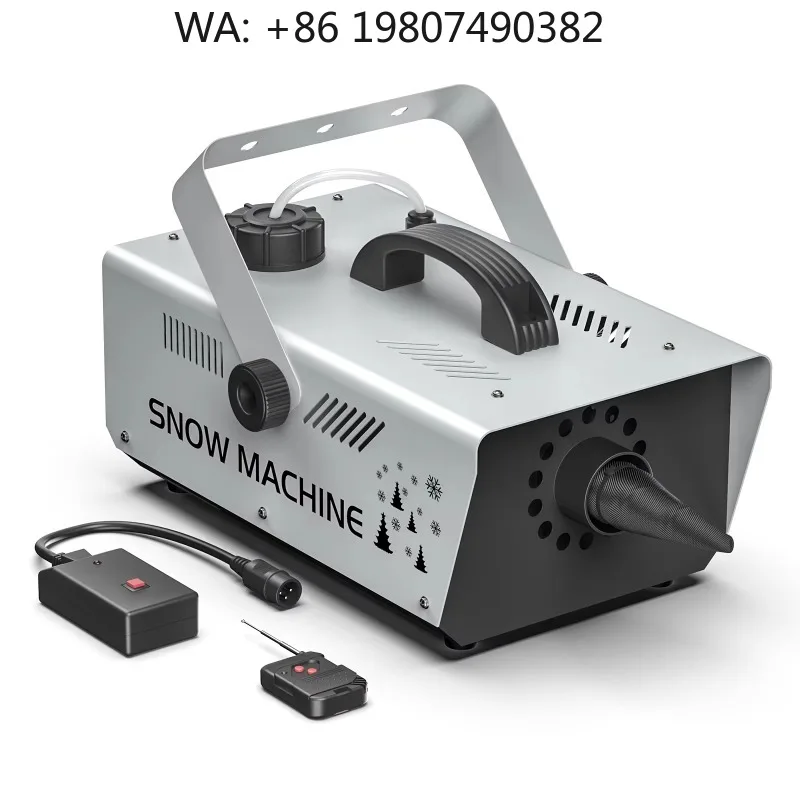 1000W Professional Remote Snow  Artificial Snow Effect Generator for Wedding Concert Christmas Stage Live Events