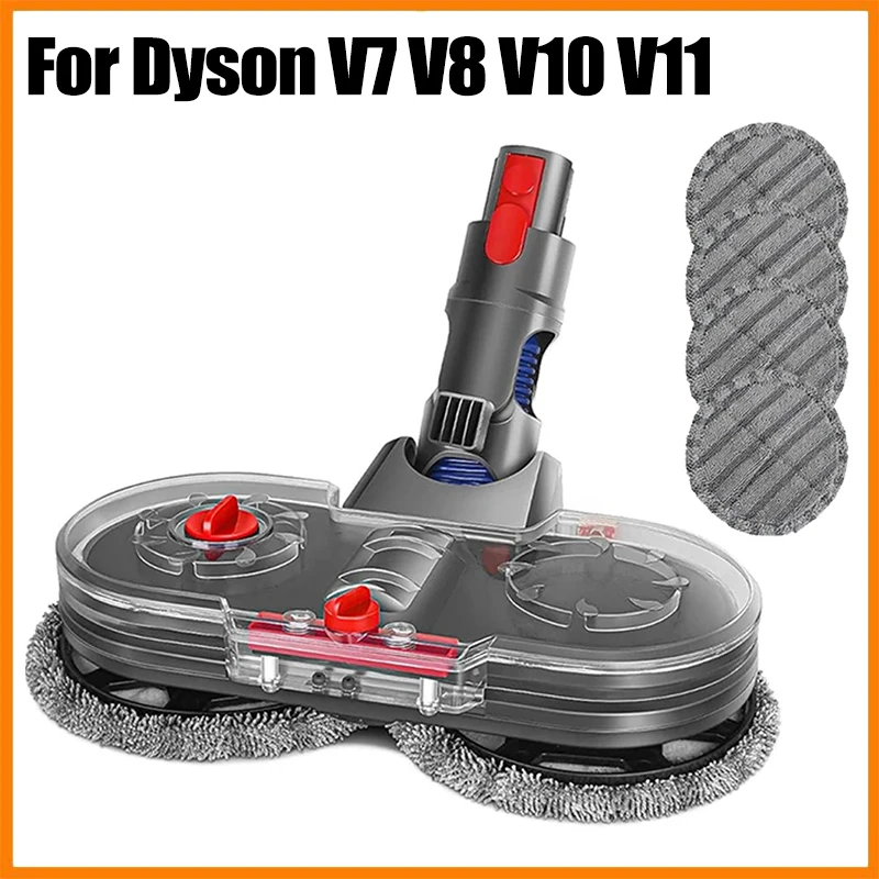 For Dyson V7 V8 V10 V11 Wireless Vacuum Cleaner Electric Wet & Dry Mop Cleaning Head Mop Floor Head Brush Accessories