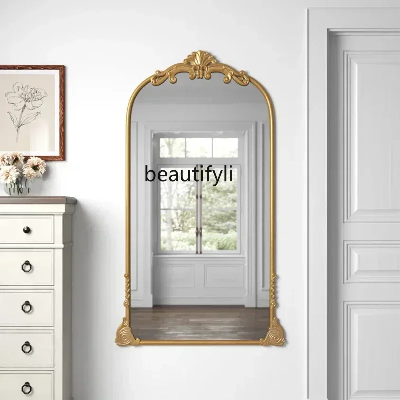 Hot sales Bedroom fitting full-length mirror household floor-to-ceiling wall-mounted high definition full-length mirror