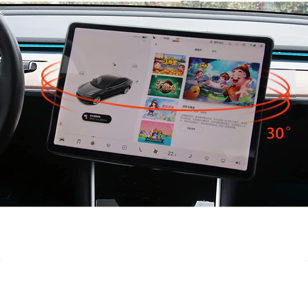 

For Tesla Model 3 ModelY Central Control Screen Display Rotation Bracket Car GPS Navigation Holder Swivel Mount