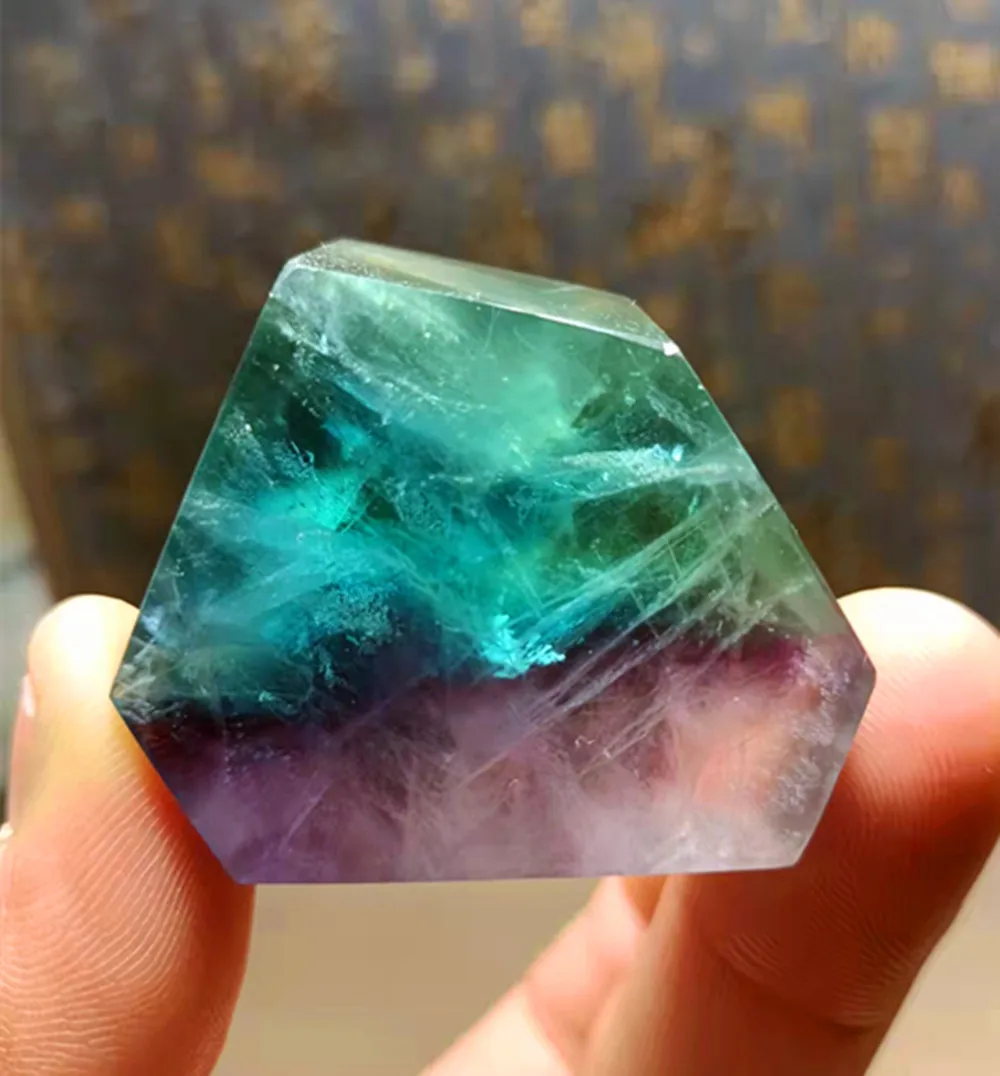 Rare natural energy jelly body. Color fluorite reiki home decoration quartz crystal raw stone chakra meditation treatment