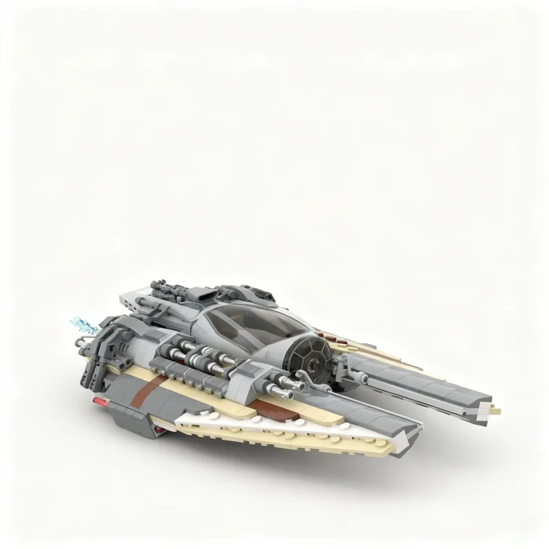 565pcs MOC Redeemed Vader S Custom ETA Model Building Blocks Toys Architecture Christmas Gift Brick Kids Creative Idea Education