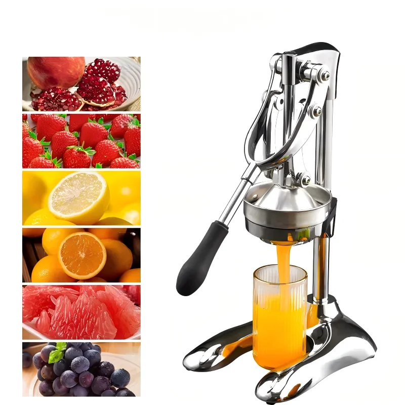 Food Fruit Extractor Citrus Orange Lemon Squeezer Stainless Steel Multifunctional Manual Juicer Machine
