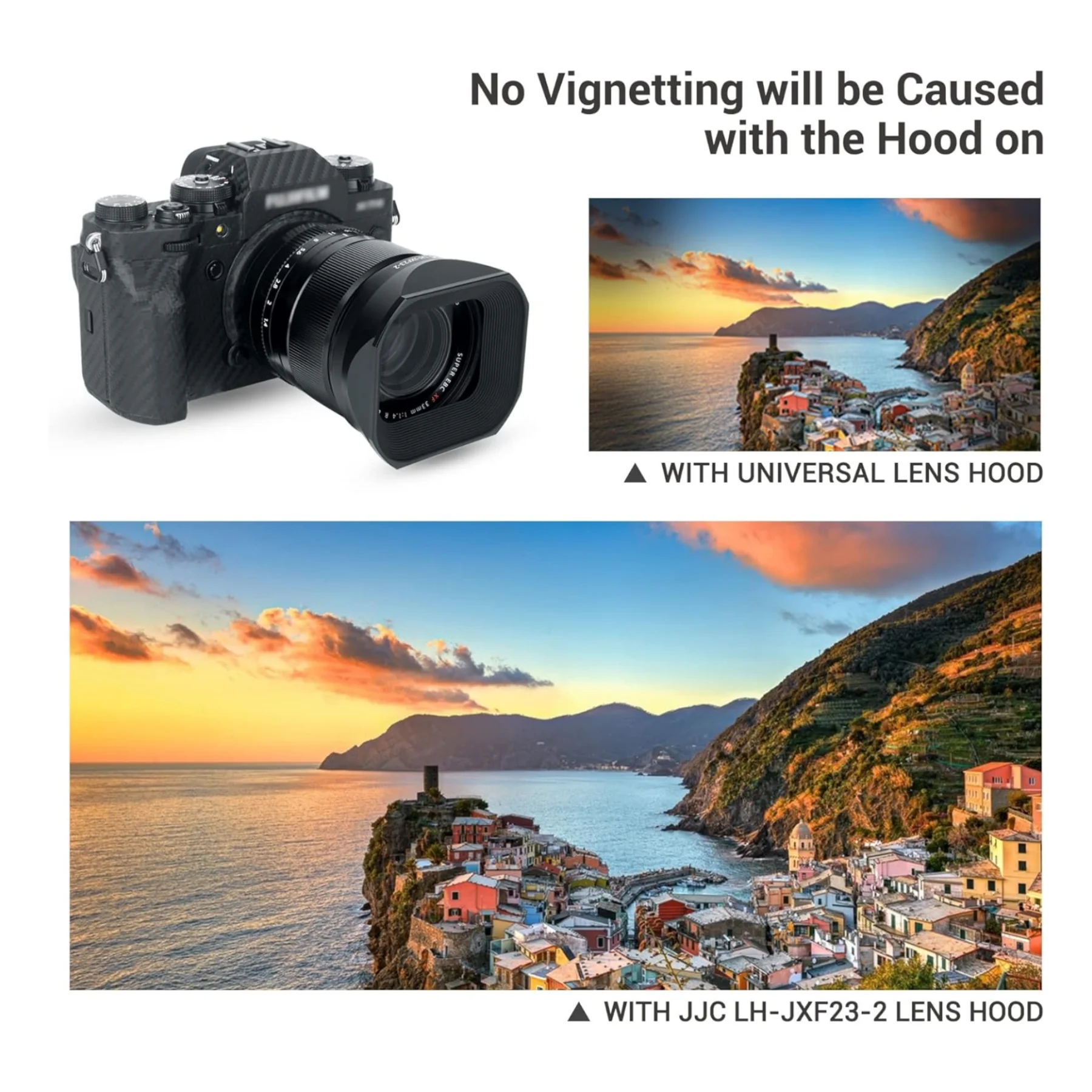 غطاء عدسة JJC لعدسة Fujifilm Fujinon XF 33mm F1.4 R LM WR على Fuji XT4 XT3 XT2 XT30II XT30 XT20 XT10 #3