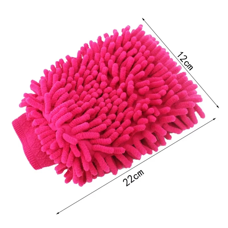 5-20PCS Car Wash Dusting Glove Soft Microfiber Gloves for Car Cleaning Towel Cloth Mitt Wax Detailing Brush Auto Cleaning Tool