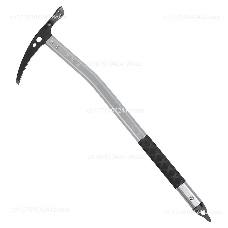 Picahielos multifuncional de acero inoxidable para escalar hielo roto, picareta para caminar y montañismo, hacha para hielo, azada pequeña para exteriores