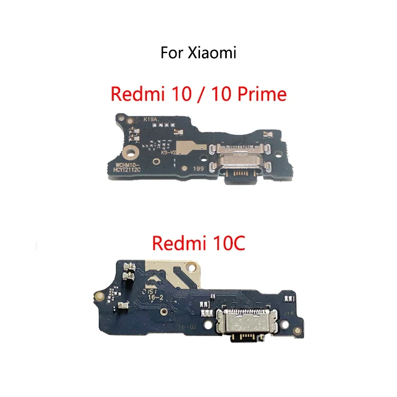 

For Redmi 10 Prime 10C USB Charging Dock Port Socket Jack Plug Connector Charge Board Flex Cable