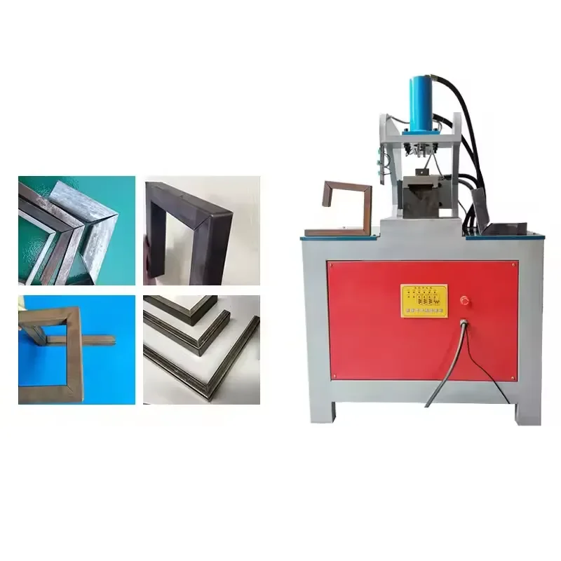 Hydraulic Angle Cutter 90 Degree Steel Pipe Hole Cutting Machine square Tube Notching Punching Machine