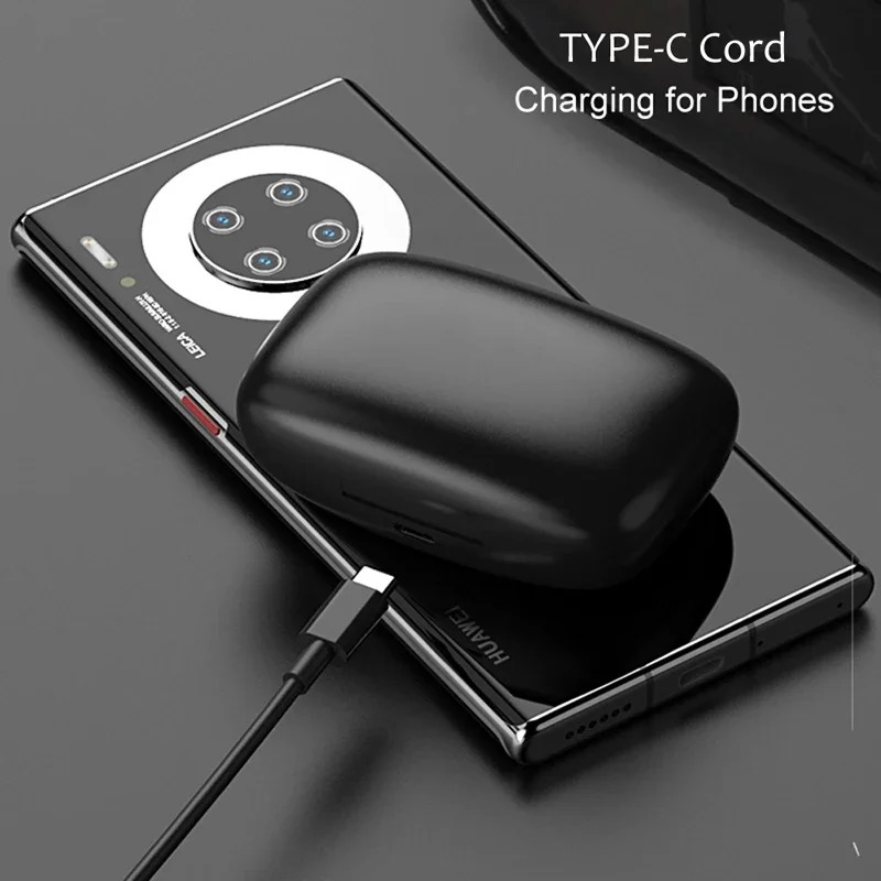 Cuffie wireless Bluetooth Auricolari stereo wireless veri Auricolari bassi Microfono vivavoce Cuffie per telefono cellulare per lo sport Wokout