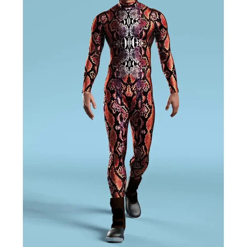 SN60 Cool CyberPunk armadura mecánica mono Punk Cosplay mono Steampunk disfraz fiesta de Halloween espectáculos hombres mujeres Zentai1 y