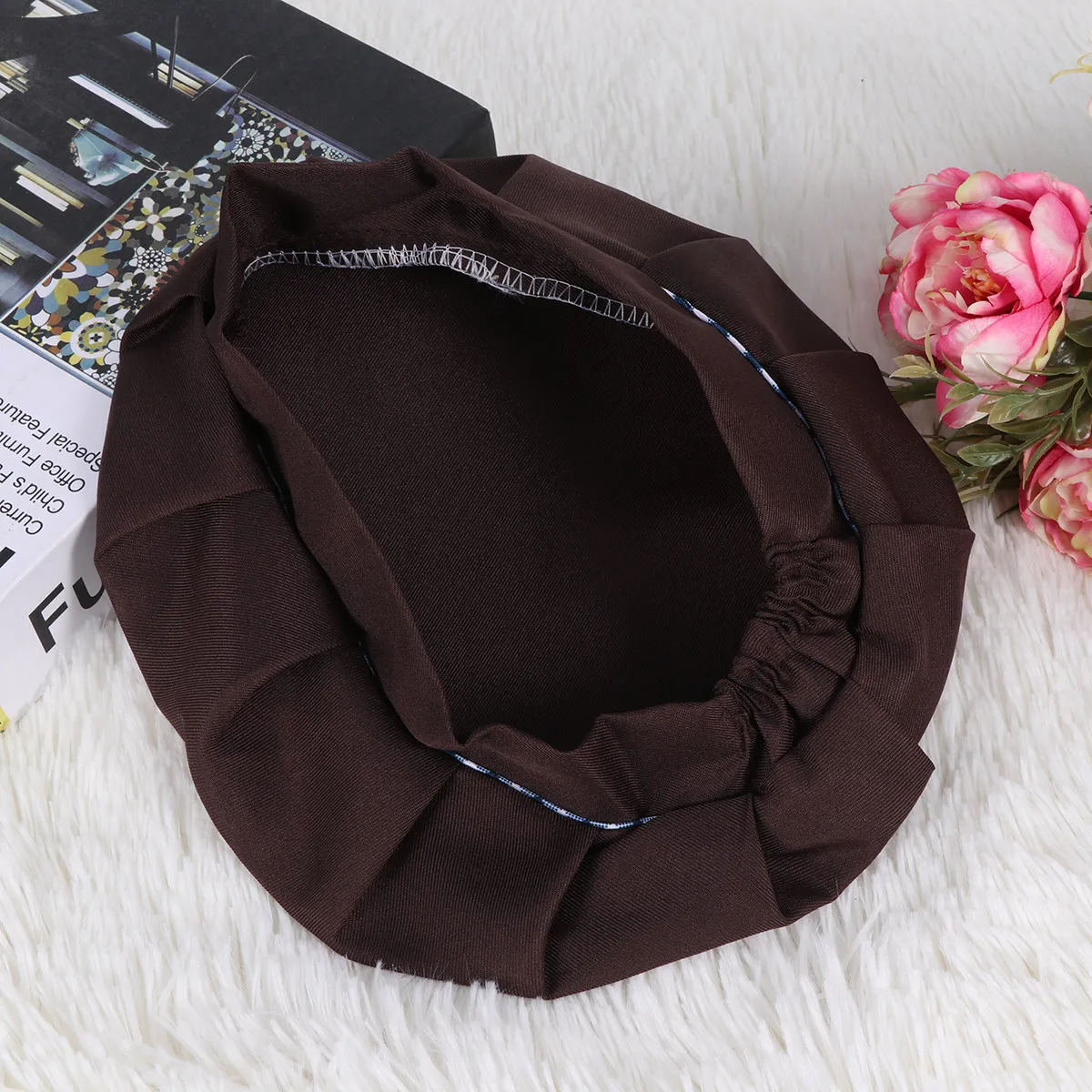 1Pcs Children Chef Hat Adjustable Baking Cooking Cap Premium Material Comfortable for Boys Girls Multipurpose Kitchen Photo