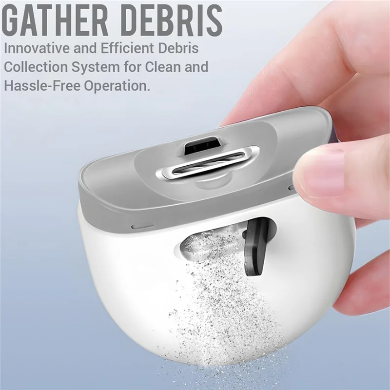 

Portable Electric Nail Clippers, Fully Automatic Silent Nail Clippers, Mini Baby Nail Trimmer With Storage Space