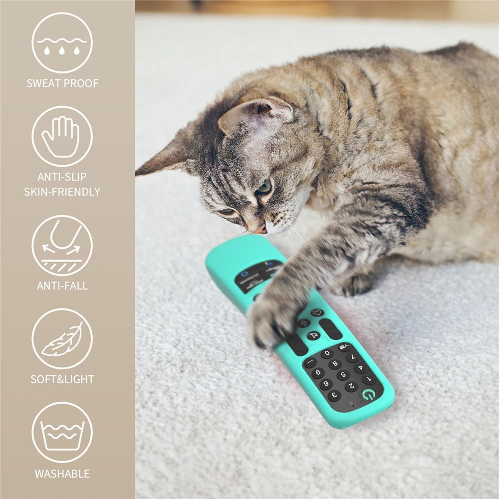 Silicone Controller Case Protective Covers For Smart TV Shockproof Remote Control Sleeve for MR21GA MR22GA MR23GA AKB76036504