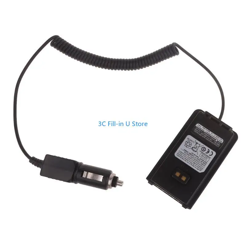 G8TA Fit for FT-25R FT-65R FT25R FT65R FT-25 FT-65 Two Way Radio Battery Eliminators Power Adapter 12V-24V SBR 25Li SBR 26Li