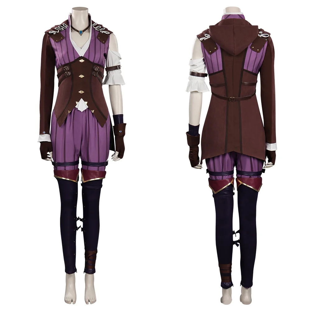 

Arcane: LOL Caitlyn Cosplay Costume Outfits Halloween Carnival Suit
