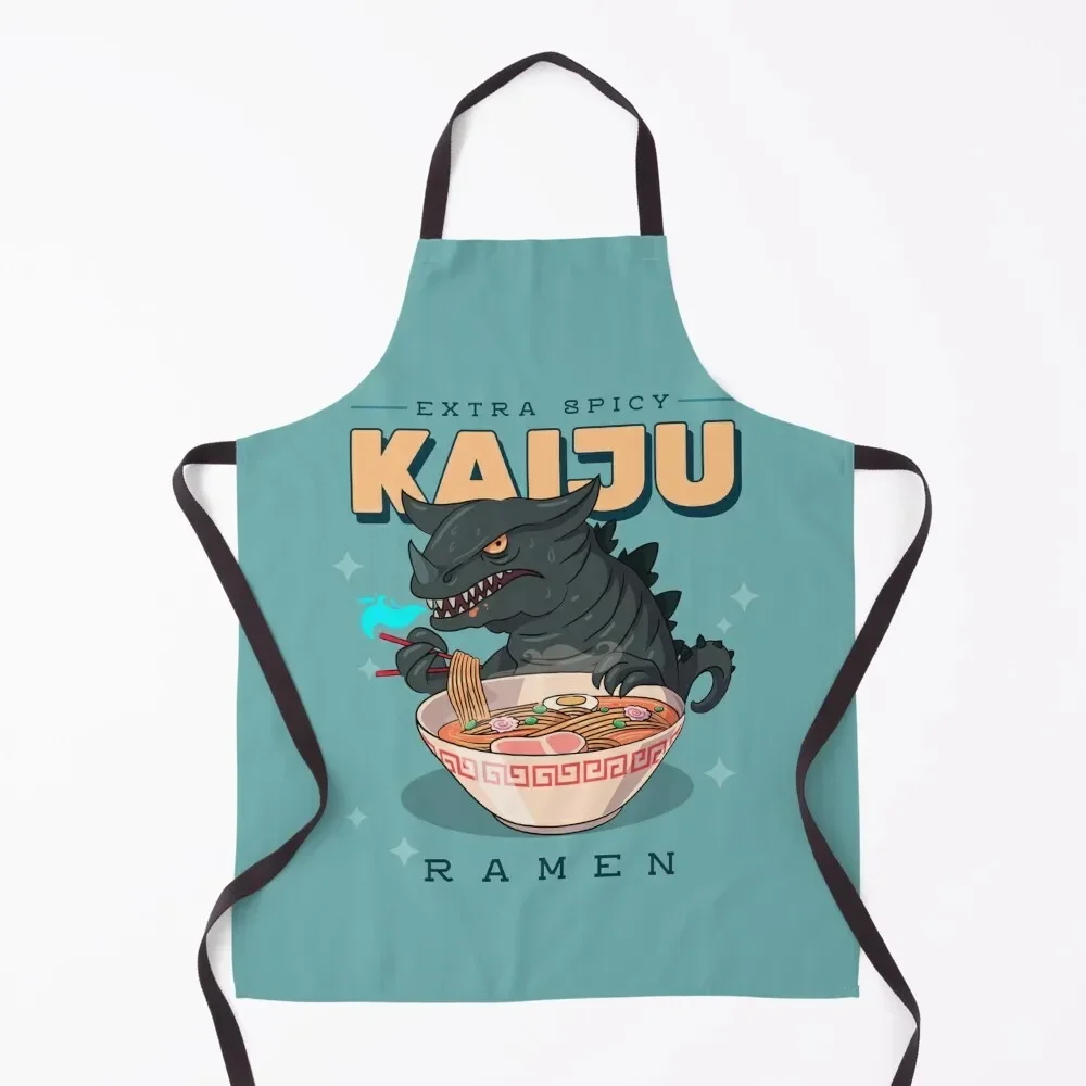 EXTRA SPICY KAIJU R A M E N Apron Women's Dresses Salon Apron