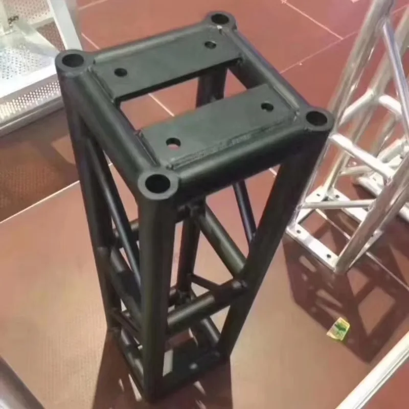 【specialized】4ftx4ft Bolt Truss Aluminum Black Stage Truss For Dj Concert Outside Event