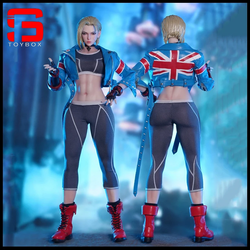 【2025 Q3】 PLAY TOY P027 1/6 Fightter Cammy Occhi mobili Action Figure 12 '' Soldato femminile Figurine Modello Set completo Giocattolo da collezione