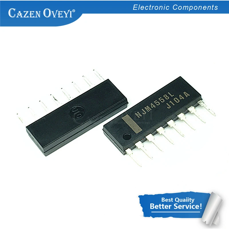 

Chipset 10pcs/lot NJM4558L NJM4558 SIP-8 In Stock