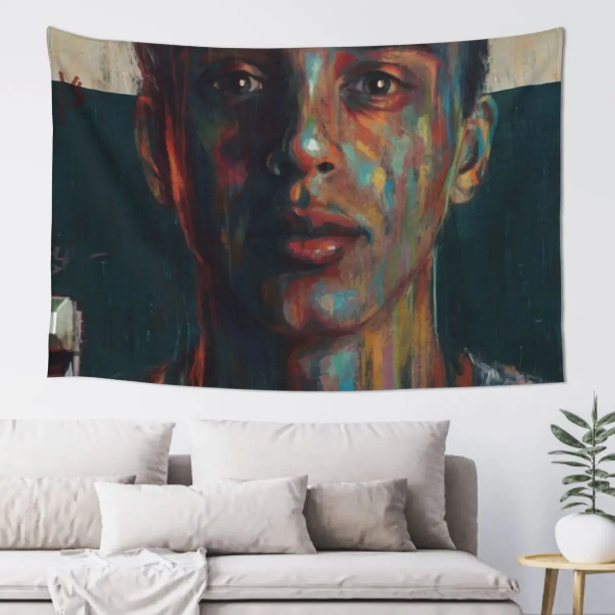 

H7281 Logic Under Pressure Tapestry Japanese Room Decor Room Aesthetic Cute Room Decor Wall Coverings Tapestry