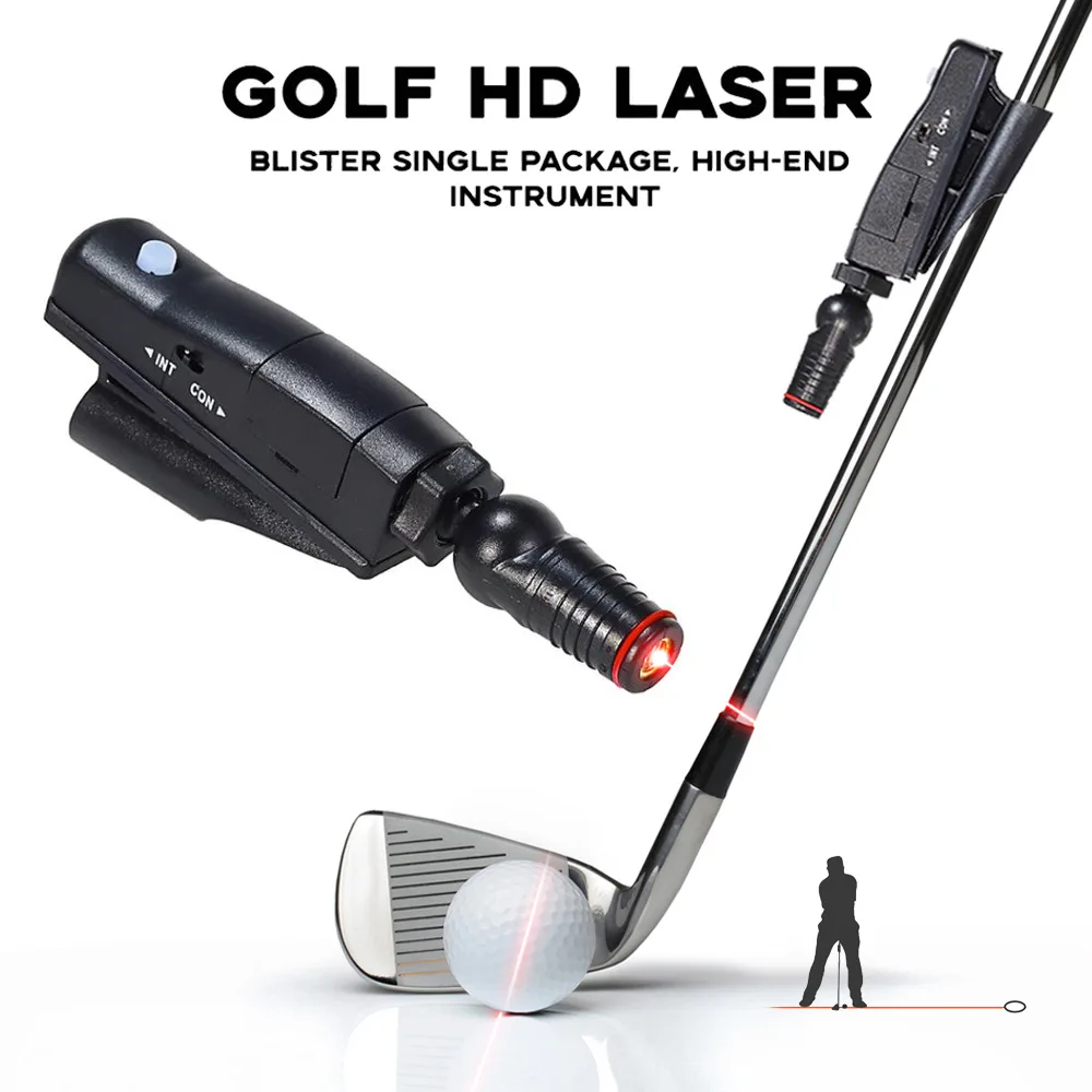 New Golf Putter Sight Portable Golf Lasers Putting Trainer ABS Golf Putt Putting Training Aim Improve Line Aids Corrector Tools