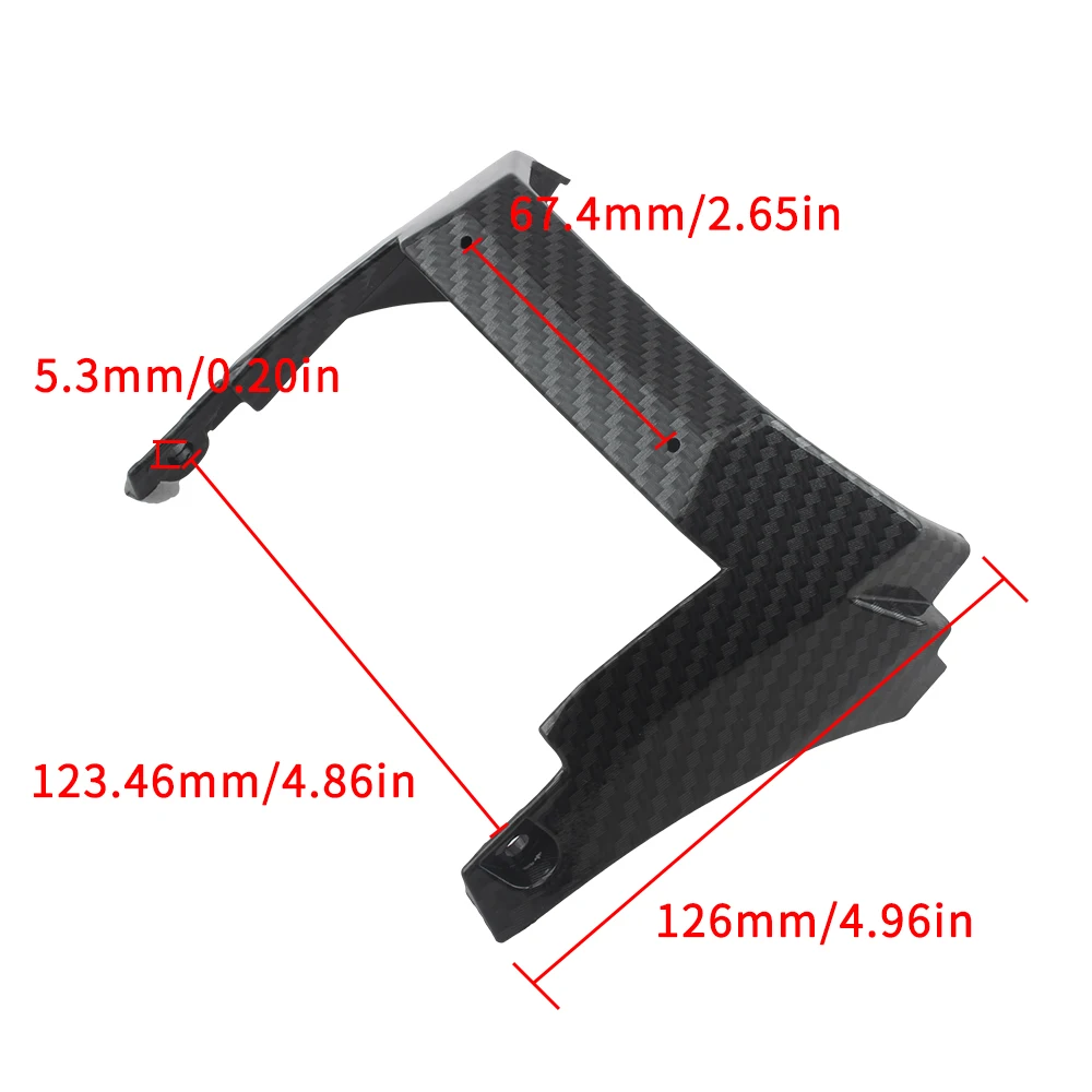 Motorcycle Controller Lower Protective Cover Carbon Fiber for Sur Ron Light Bee X S Motocross Pit Dirt Bike Electric Bike