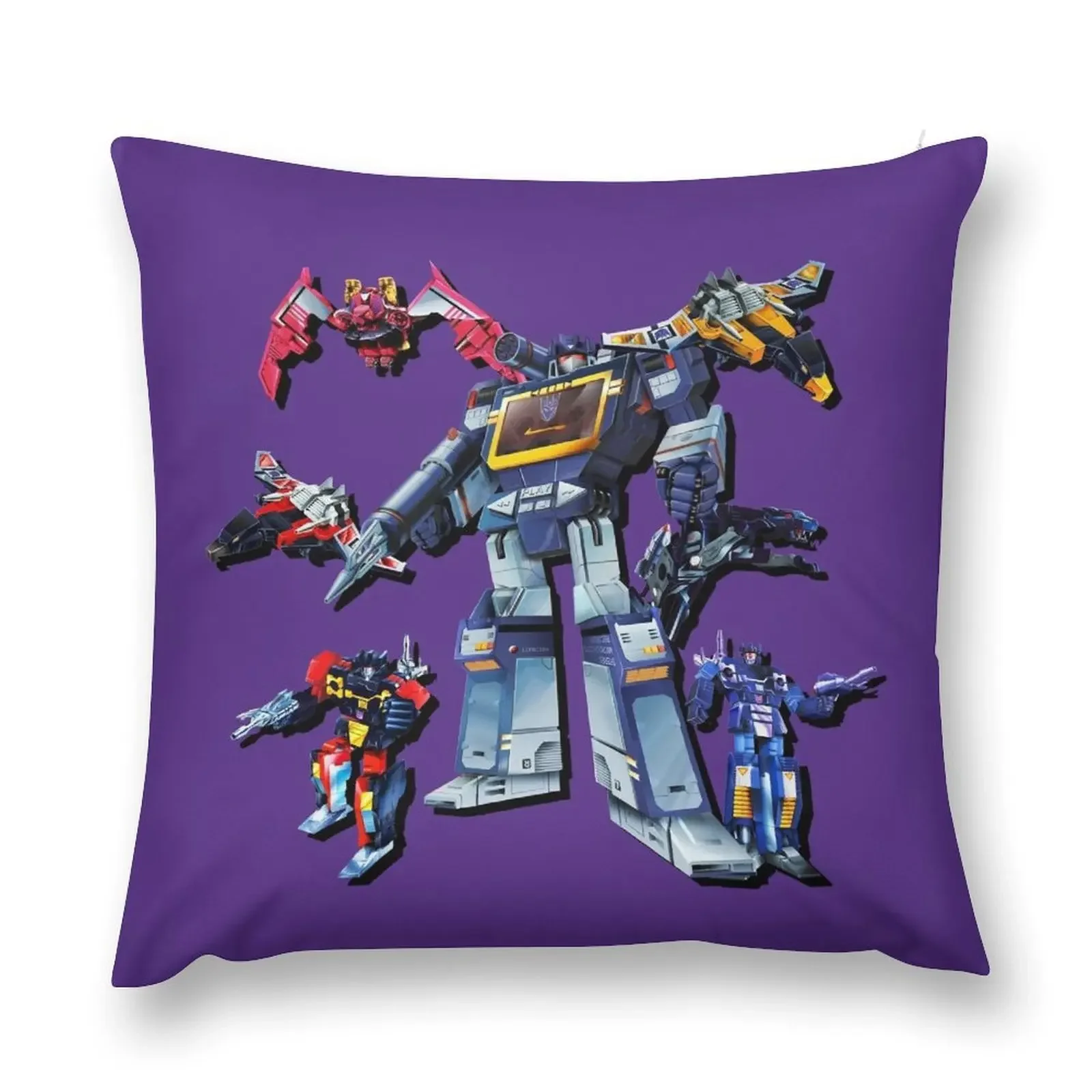 Masterpiece Soundwave and Cassettes Throw Pillow Cushions Home Decor Luxury Cushion Cover Sofa Decorative Covers pillow