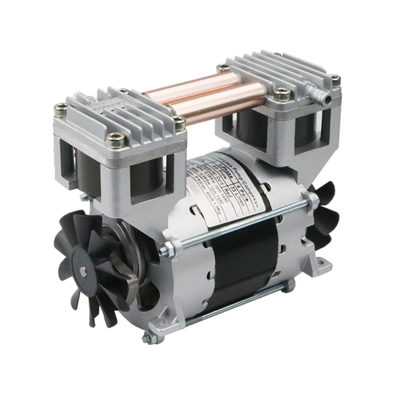 Factory 120W 30L/min Oil-Free Mini Small Piston Air Compressor High Precision Low Noise High Pressure