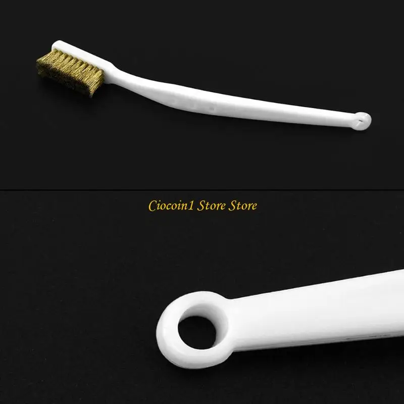 3D Printer Nozzle Cleaning Brush Dust Dirt Cleaner Anti Scratch Cleaning Tool for Cooper Wire Brush 6.9in