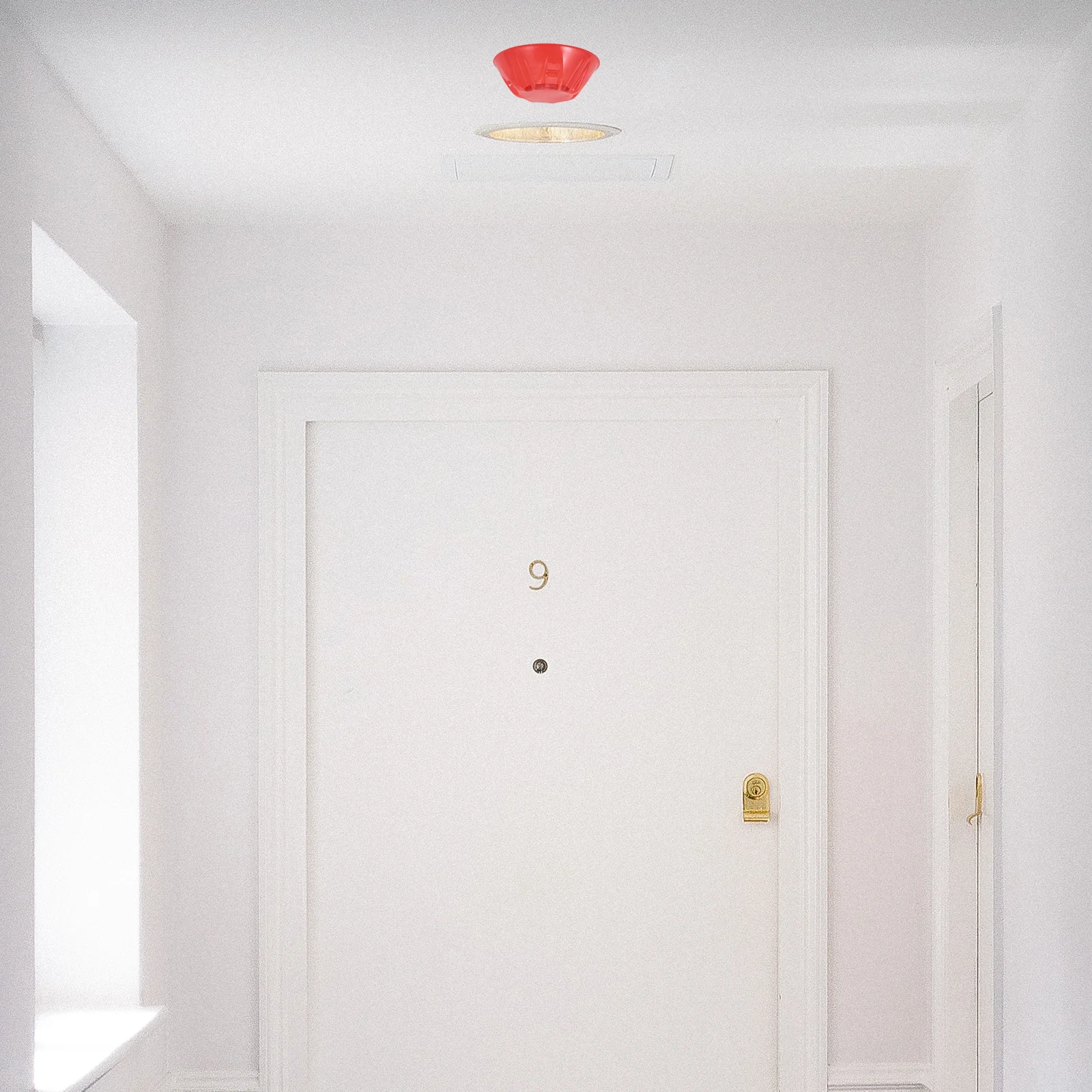 

20pcs Smoke Cover Red Plastic Deflector Hood Protector For Home Kitchen Fire Alarm Baking Shield Casing