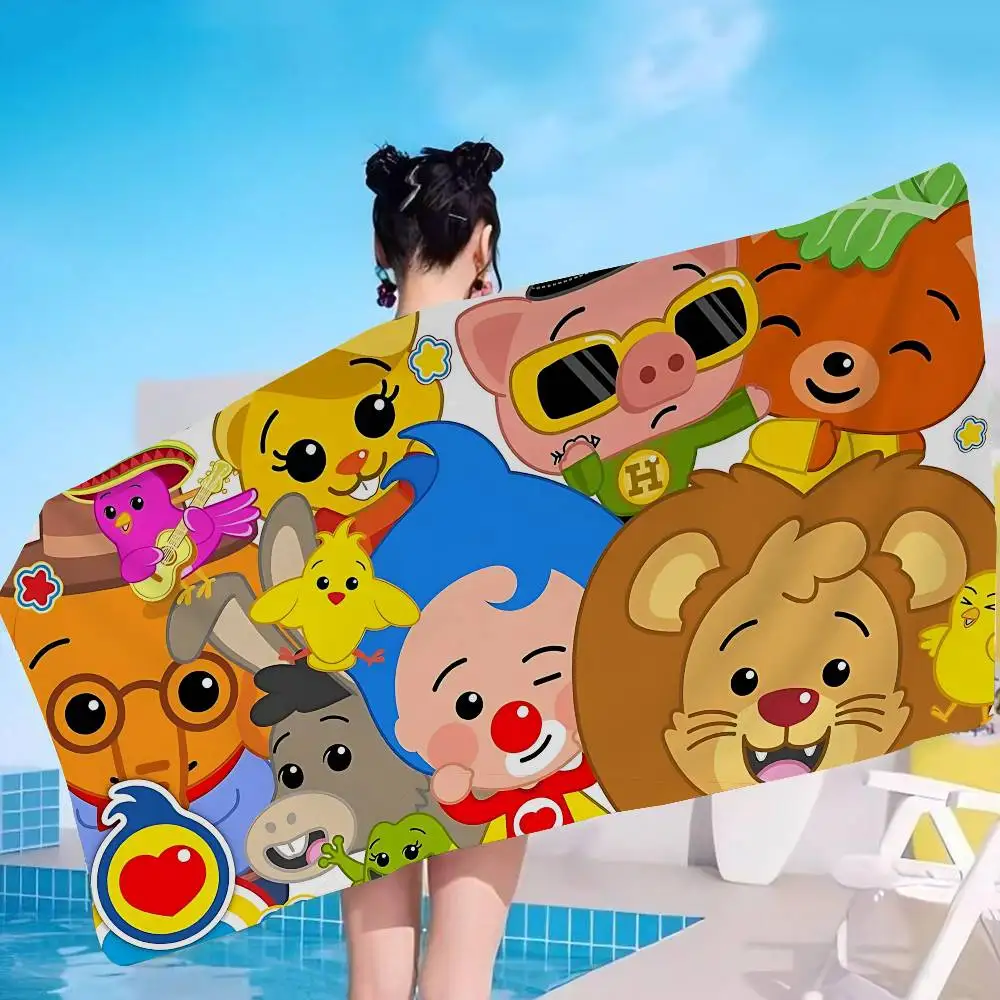 P-Plim P-Plim Beach Towel Colorful Bath Towels For Girl Microfiber Quick Dry Custom Sand Free Beach Yoga Spa Gym Pool