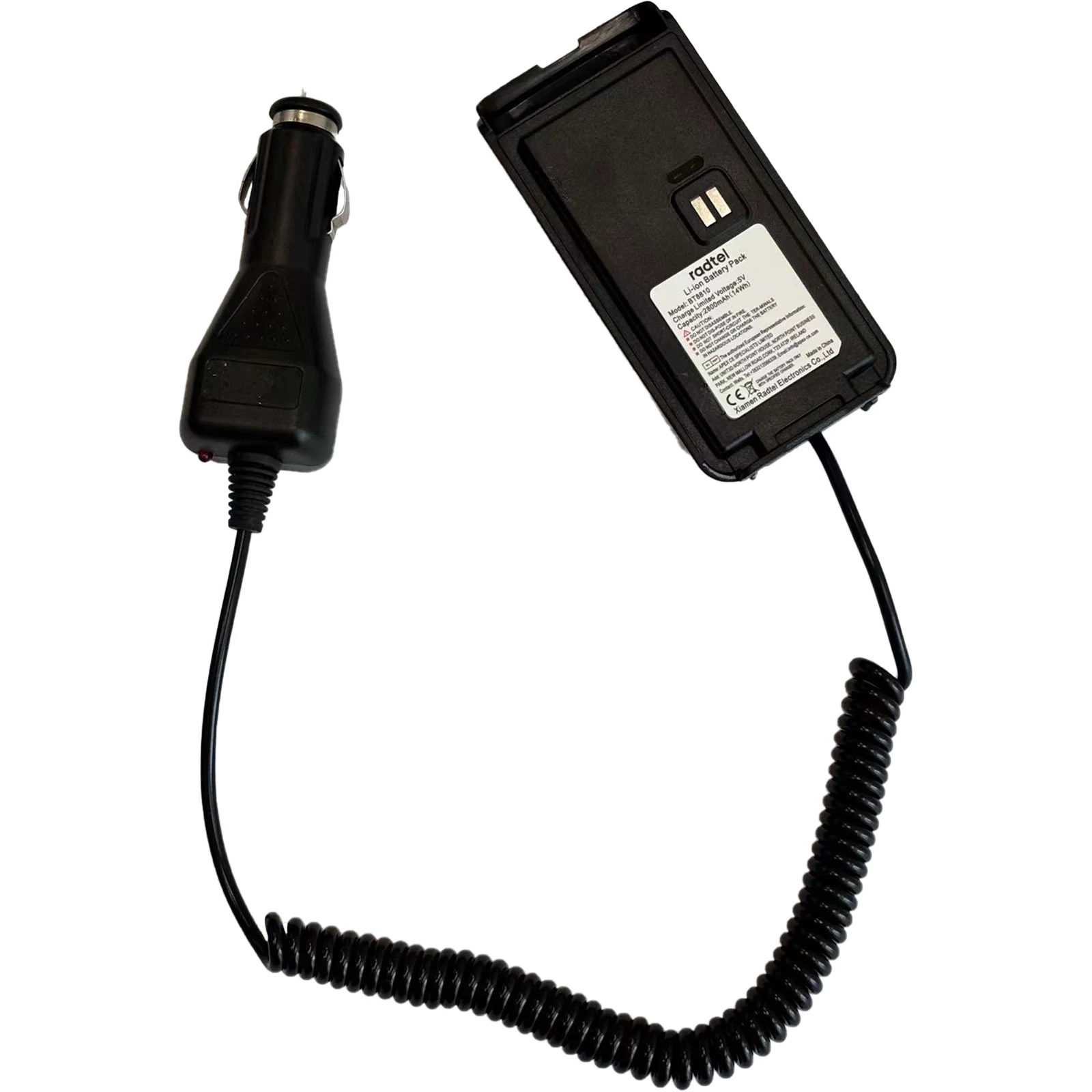 

Walkie Talkie Battery Eliminator Car Charger Cigarette Lighter Power Car Adapter for Radtel RT-470X RT-470 RT-470L Amateur Radio