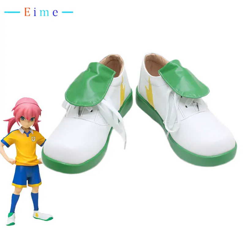 

Kirino Ranmaru Cosplay Shoes white PU Leather Shoes Accessories Halloween Carnival Boots Custom Made