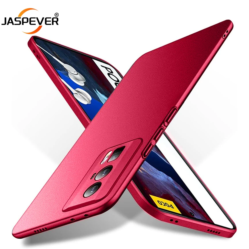 Ultra Thin Matte PC Hard Fit Case For Xiaomi Poco F5 F4 F3 X6 X5 X4 X3 GT M6 Pro 5G 4G Slim Back Cover Shockproof Shell Coque