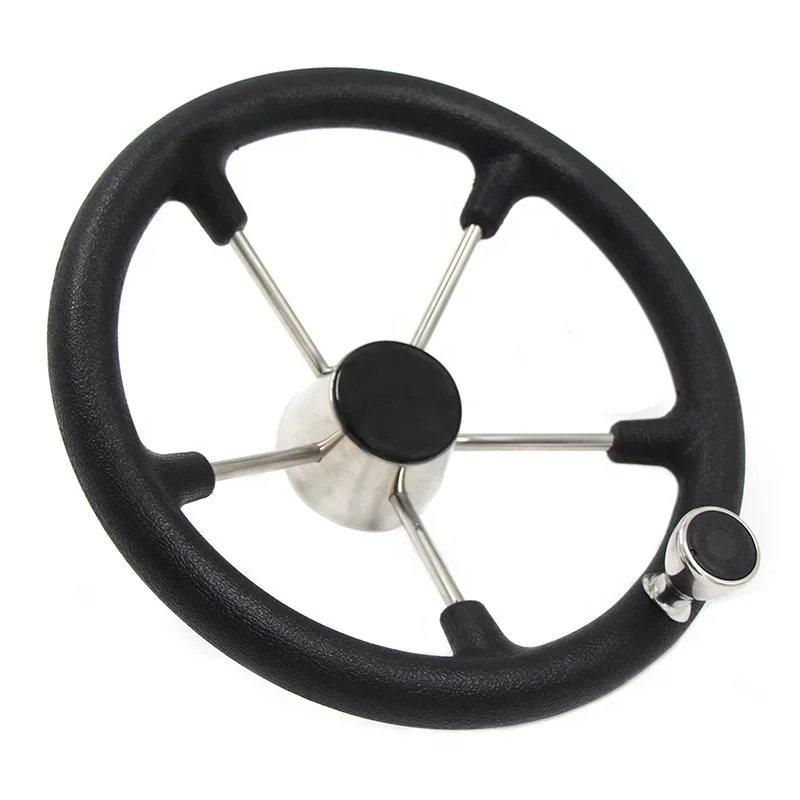 Winibo Superior Quality Stainless Steel Black Marine Steering Component Boat Control Part Essential for Optimal Navigation