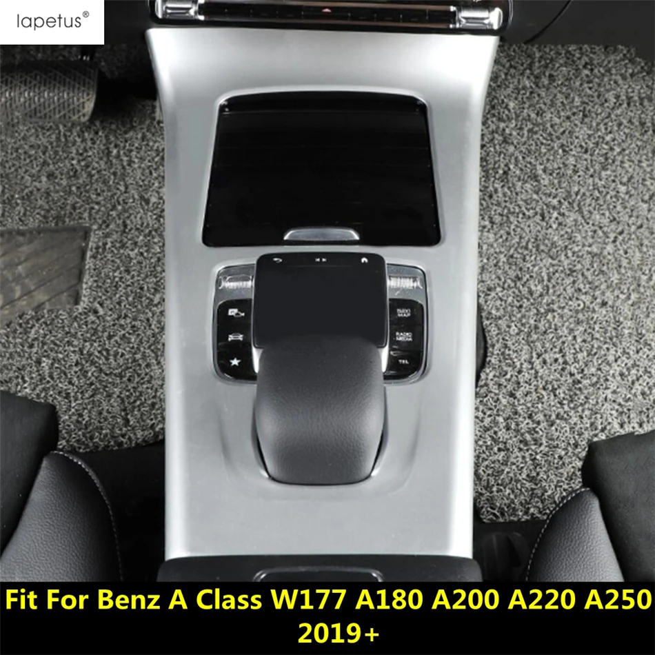 

Center Console Gear Shift Panel Frame Decoration Cover Trim Accessories For Benz A Class W177 A180 A200 A220 A250 2019 - 2023