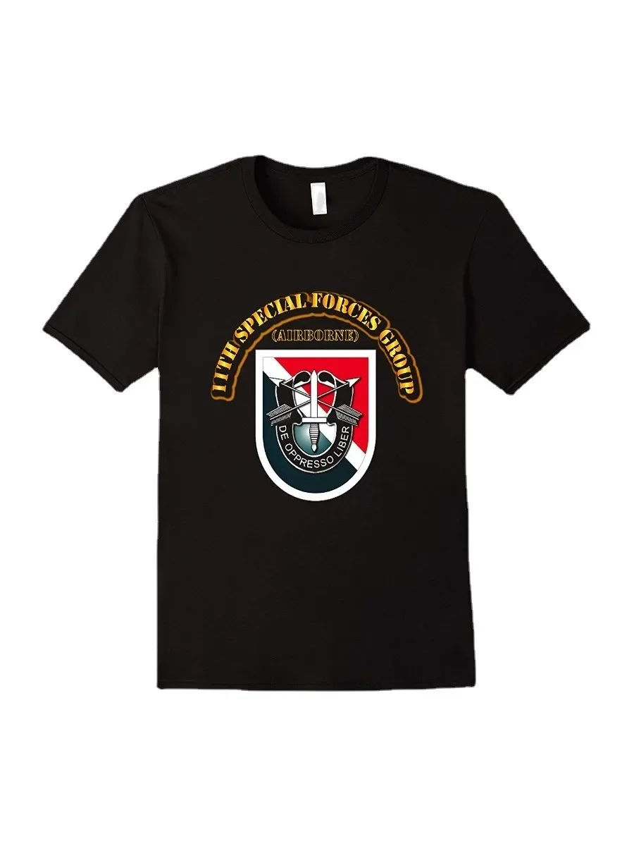 Fashion Design 11th Special Forces Group (Airborne) T-Shirt Men's Cotton Short Sleeve O-Neck T Shirt New S-3XL