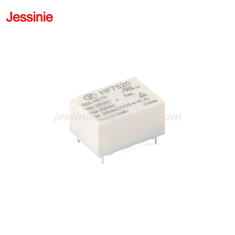 50pcs/2pc High Power Relays HF7520 HF7520-005-HSTP HF7520-012-HSTP HF7520-024-HSTP HSTP 5VDC 5V 12V 24V 16A High-Load 4 Pin Rele