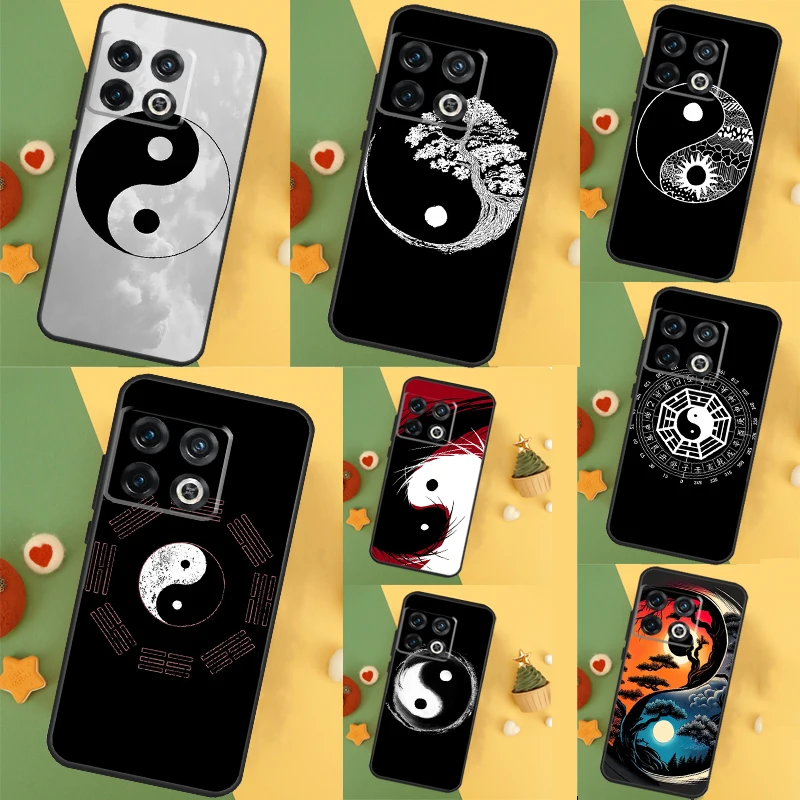 Eight Diagrams Taiji Yin Yang Case For OnePlus 12 11 12R 10 9 Pro 10R 9R 8T 10T Nord 2 2T CE 3 Lite CE4 N10 N20 N30 Cover