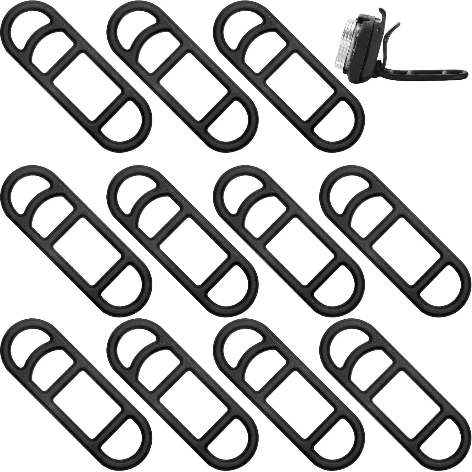 

Bike Rubber Straps Bike Light Mount Bicycle Light Band Bicycle Silicone Band for Flashlight Cell Phones Speaker Holder