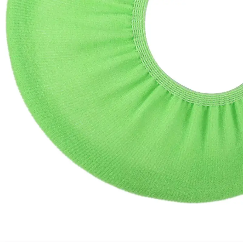 Colorful Toilet Bathroom WC Cloth Soft Seat Cover Mat Warmer Seat Lid Cover Pads O-shape Washable Bidet Cover Toilet Supplies