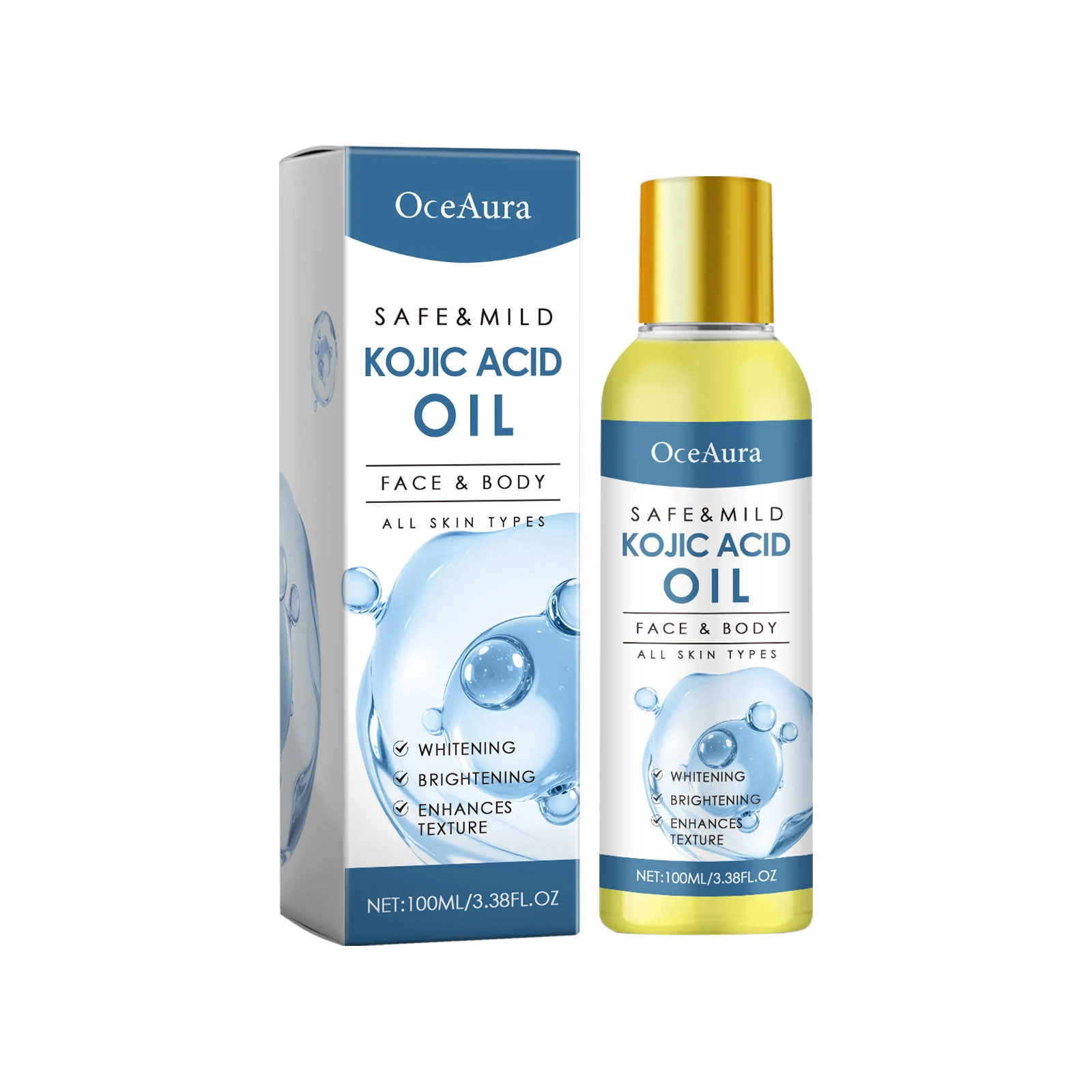 

OceAura Skin Care Essence Is A Daily Moisturizing Moisturizing Translucent And Brightening Body Skin Essence