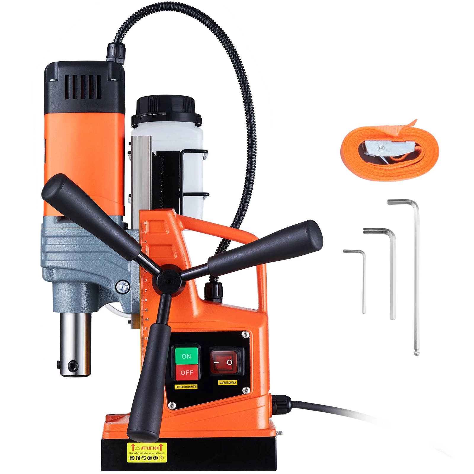 VEVOR Mag Drill Press 1300W Magnetic Drill 810PRM Electric Drilling Machine for Metal Surface Industrial Home Improvement