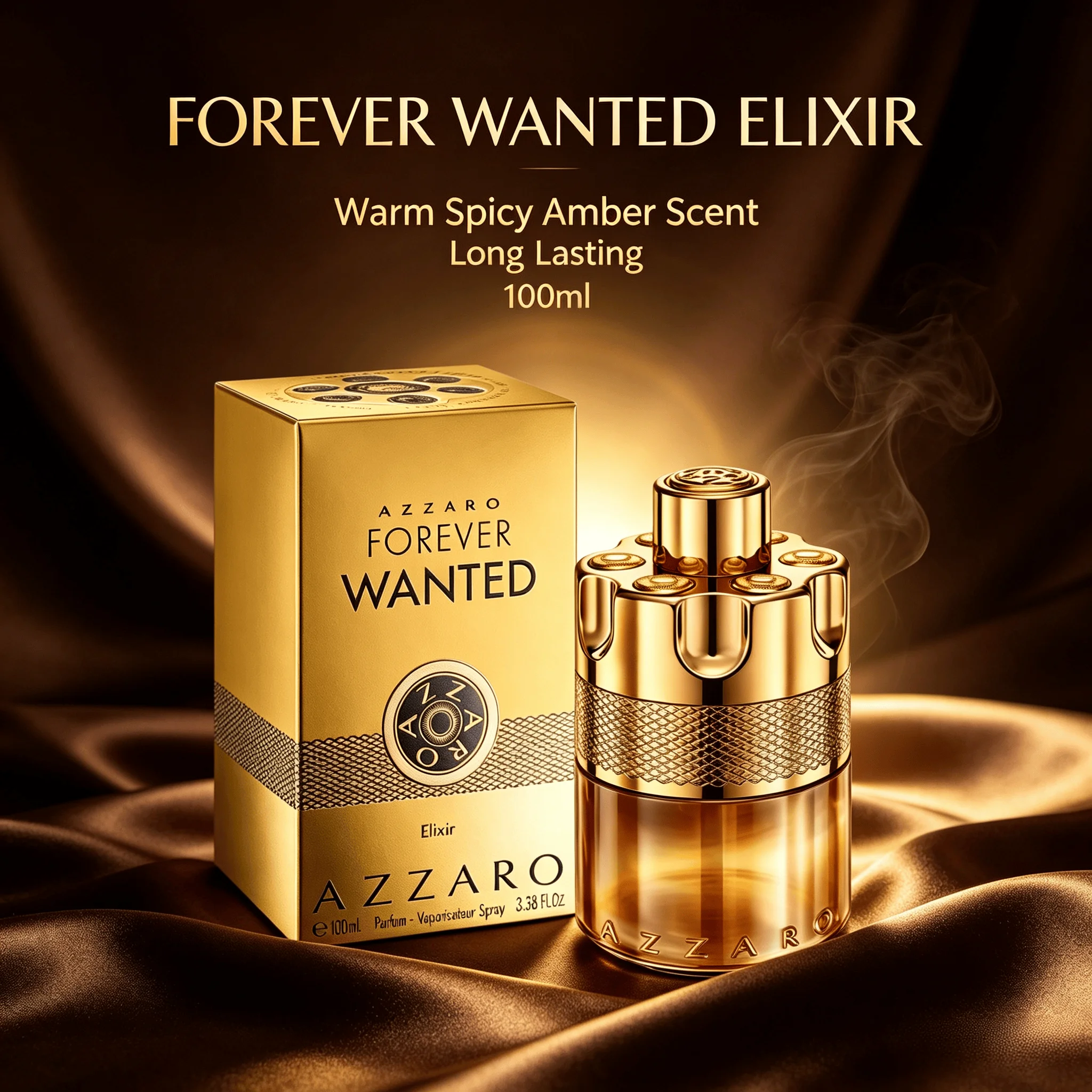 Bild 3: Azzaro - Forever Wanted Elixir - Herrenparfüm - Mit Noten von Himbeere, Kardamom und Lederakzenten 100mL