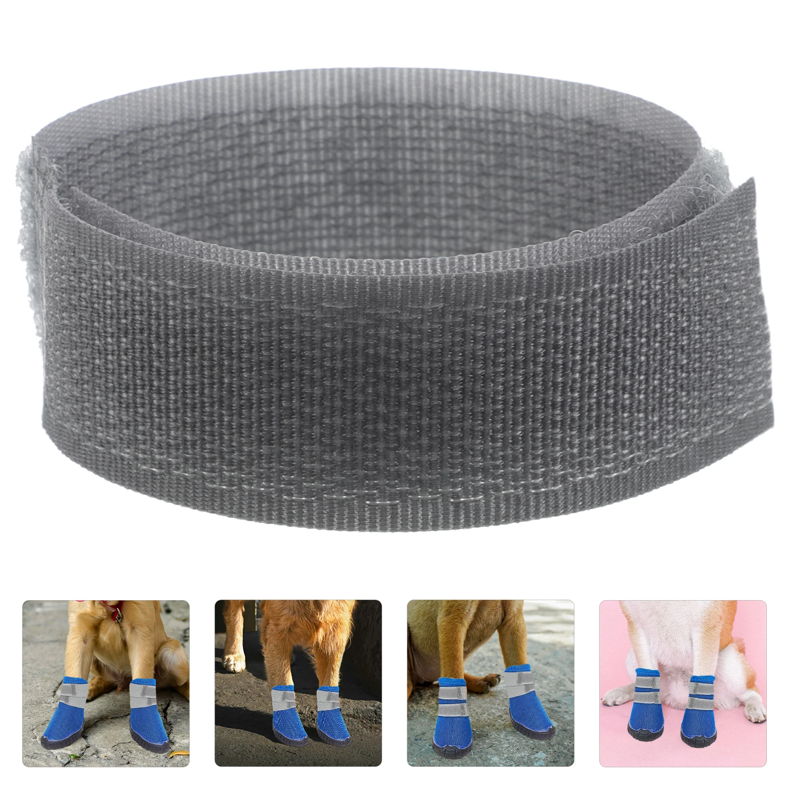 

20pcs Adjustable Pet Shoe Straps Universal Waterproof Fastening System For Dog Booties Rain Gear Durable Outdoor Protection