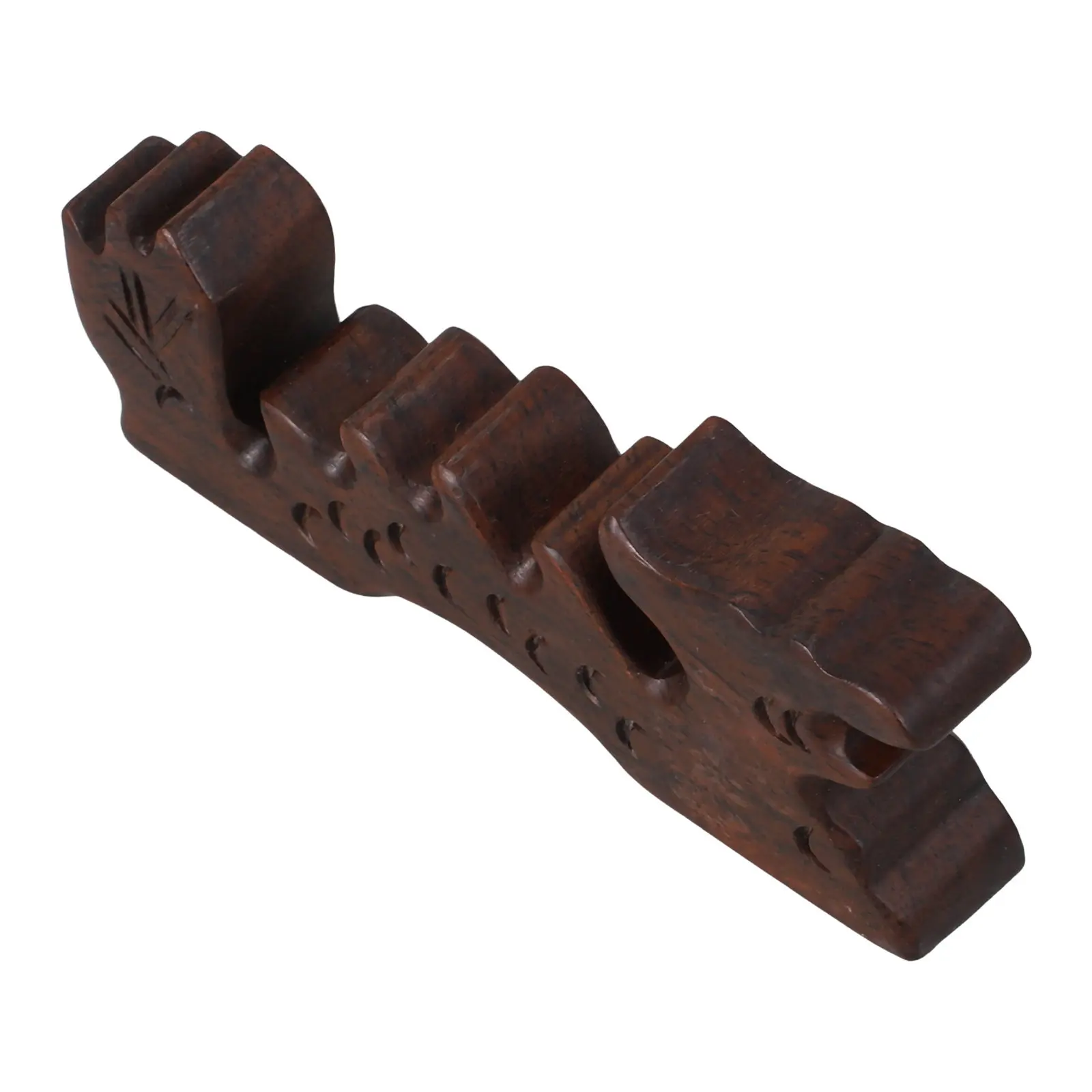 Retro Chinese Calligraphy Brush Pen Holder Wood Stand Practical Rack Rest Writing Support Desk Decor Wooden Style Gift